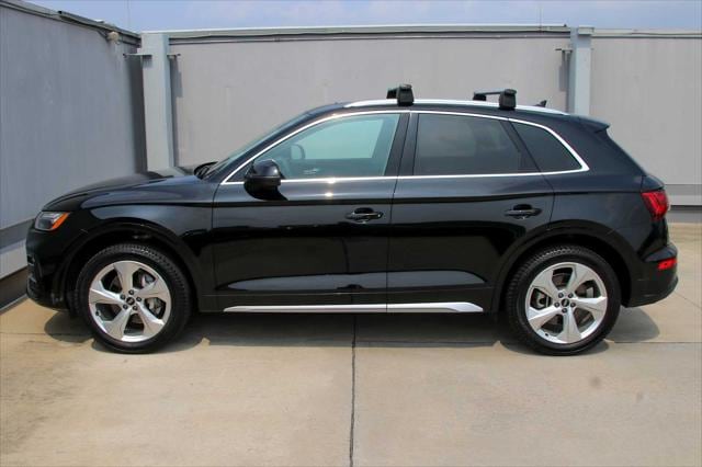 Used 2021 Audi Q5 Premium Plus with VIN WA1BAAFY9M2127472 for sale in Sugar Land, TX