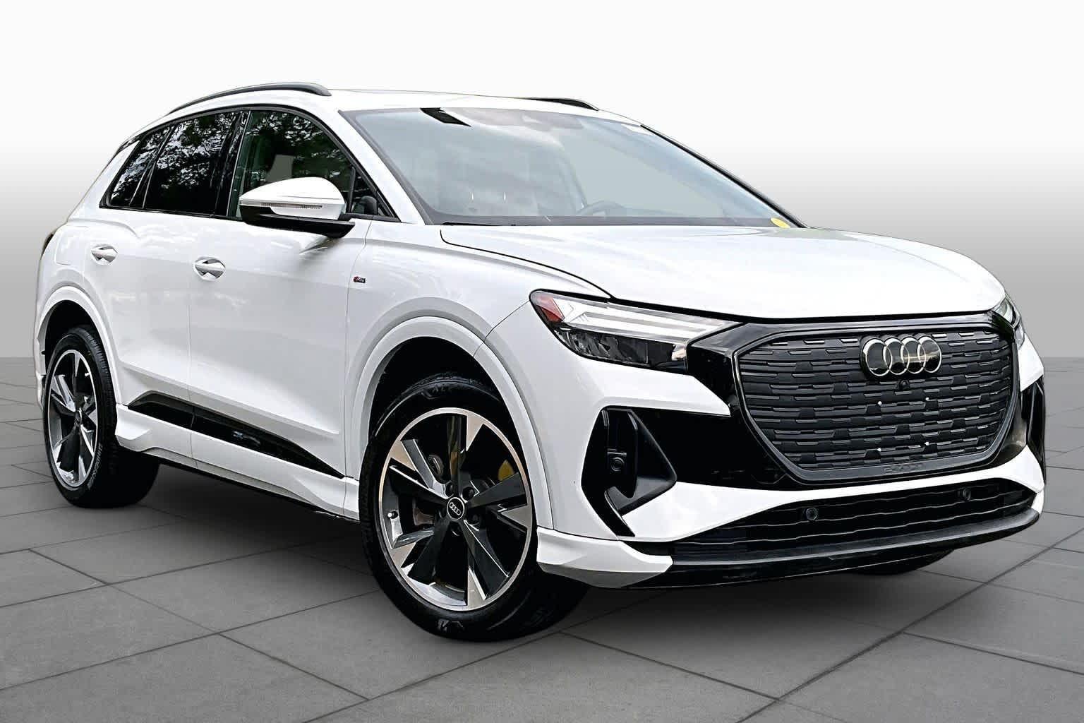 Used 2023 Audi Q4 e-tron Premium with VIN WA1K2BFZ0PP055435 for sale in Peabody, MA