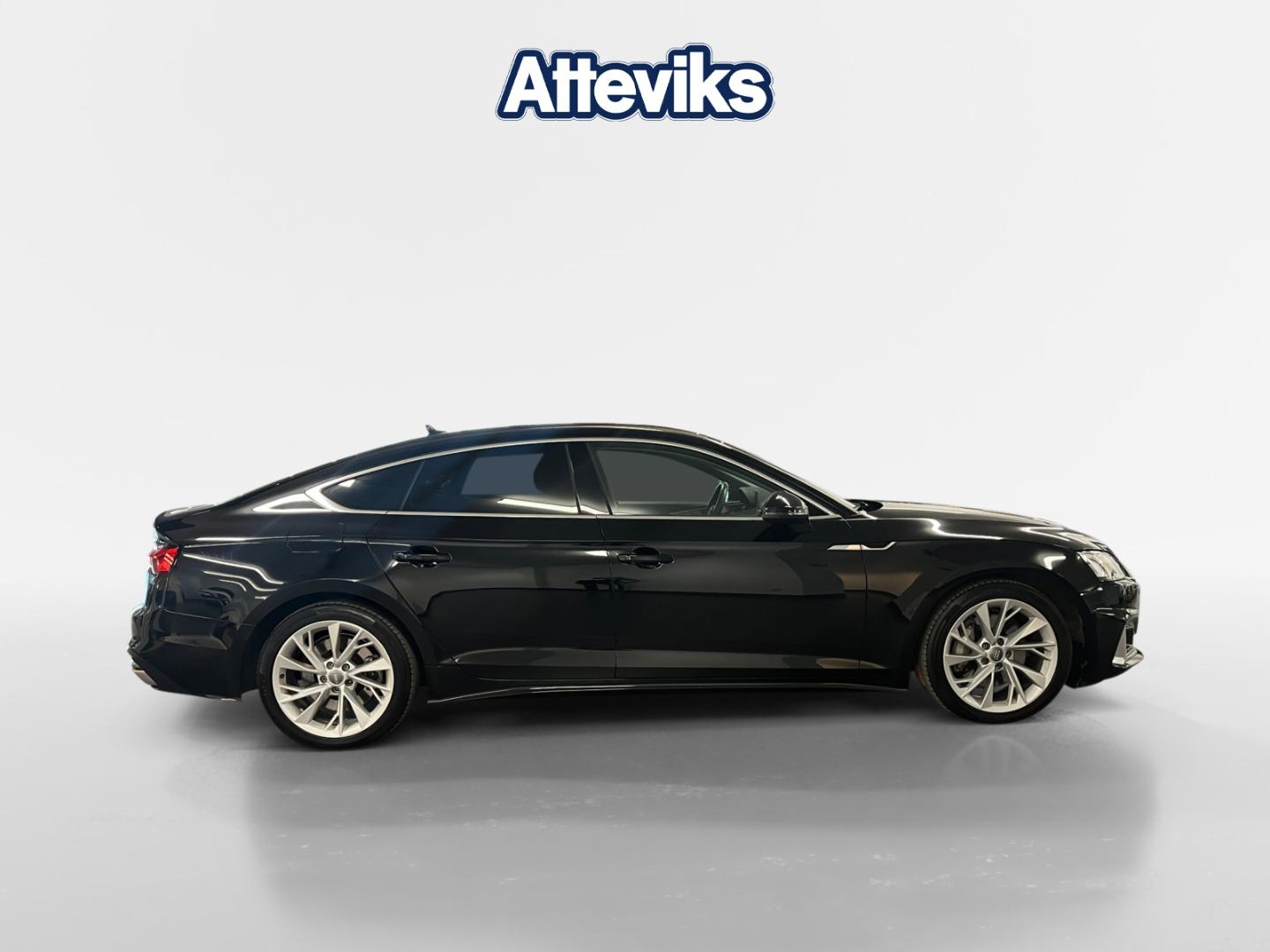 Bild som visar&nbsp;Audi A5 Sportback&nbsp;A5 Sportback 45 TFSI quattro Proline advanced 265 hk S tronic - för mer information kontakta din Audi Partner