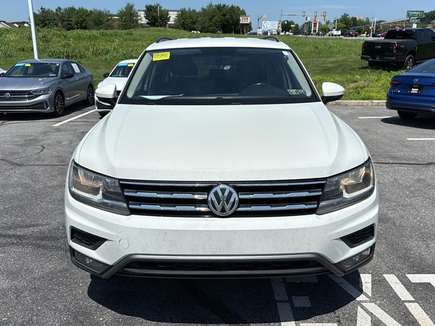 Used 2018 Volkswagen Tiguan SE with VIN 3VV2B7AX7JM010273 for sale in Leesport, PA