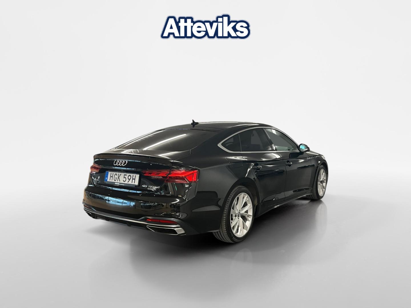 Bild som visar&nbsp;Audi A5 Sportback&nbsp;A5 Sportback 45 TFSI quattro Proline advanced 265 hk S tronic - för mer information kontakta din Audi Partner