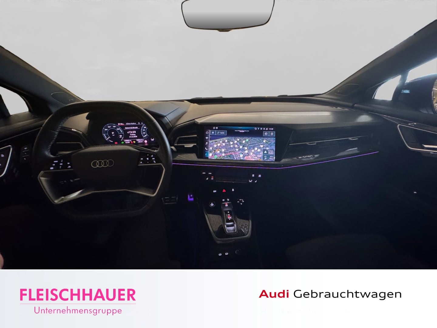 Bild über Audi Q4 Sportback e-tron 50 e-tron quattro - für weitere Informationen kontaktieren Sie den Audi Partner