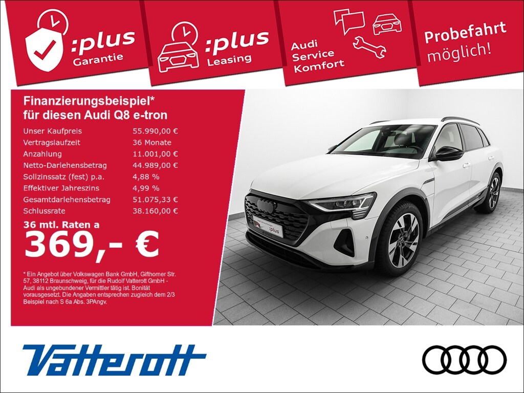 Image about Audi Q8 e-tron advanced 50 e-tron quattro
