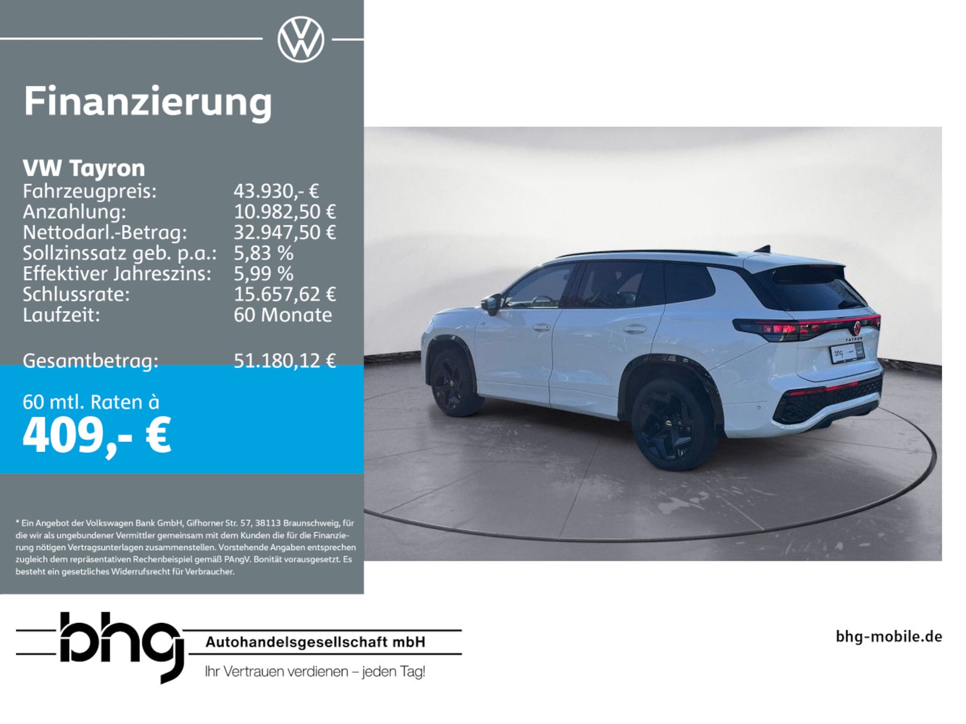 Volkswagen Tayron R-Line