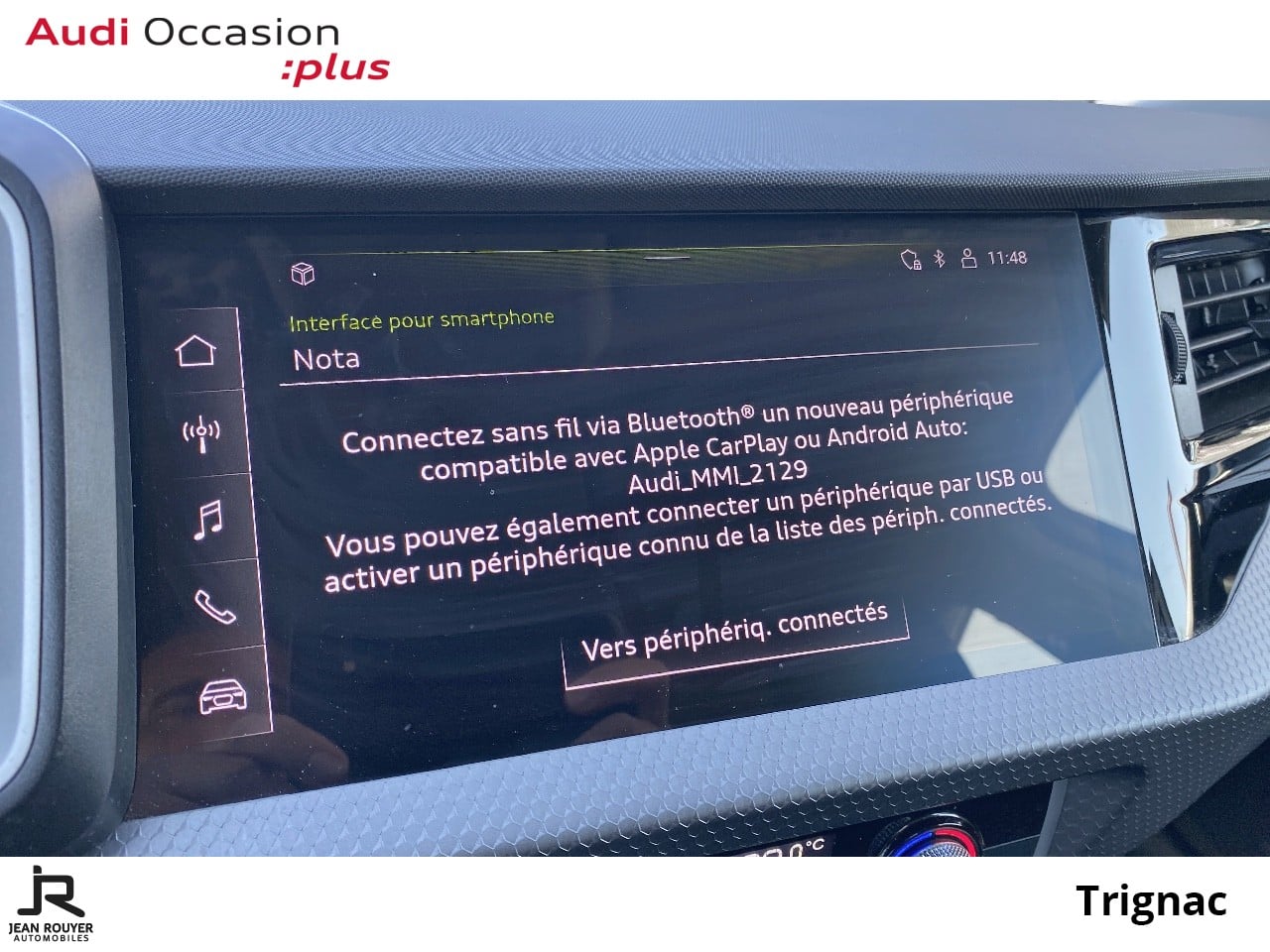 Image about Audi A1 Sportback Advanced 25 TFSI 70 kW (95 ch) S tronic