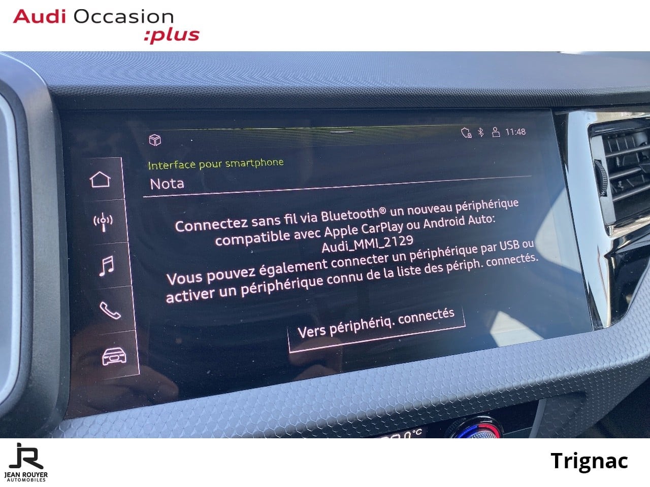 Image about Audi A1 Sportback Advanced 25 TFSI 70 kW (95 ch) S tronic