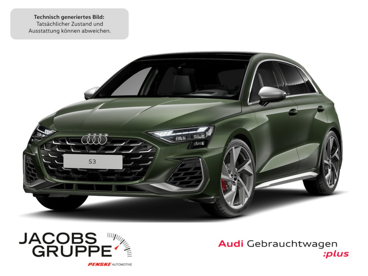Bild über Audi S3 Sportback TFSI quattro S tronic - für weitere Informationen kontaktieren Sie den Audi Partner