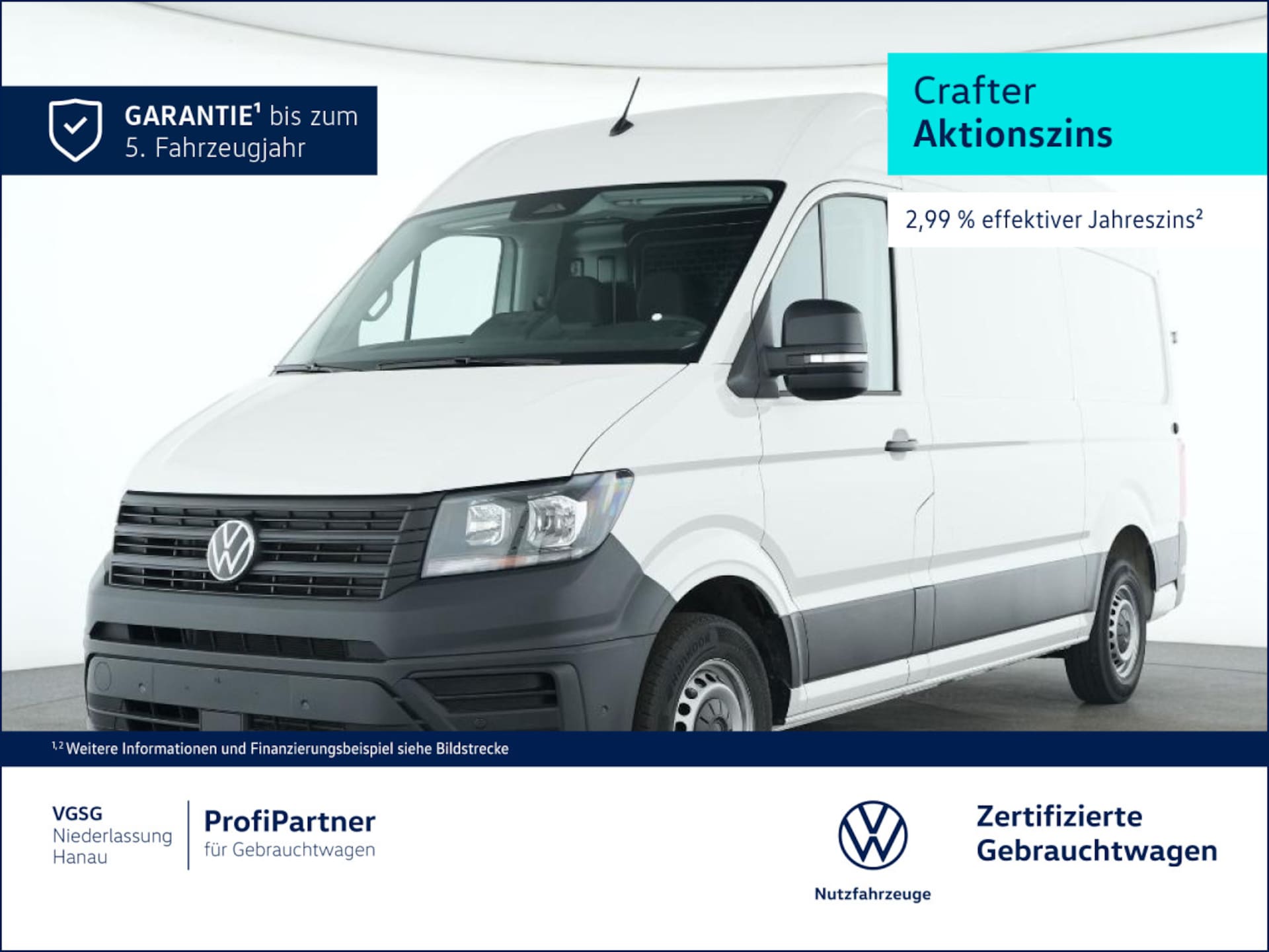 Volkswagen Crafter Kasten mittlerer Radstand