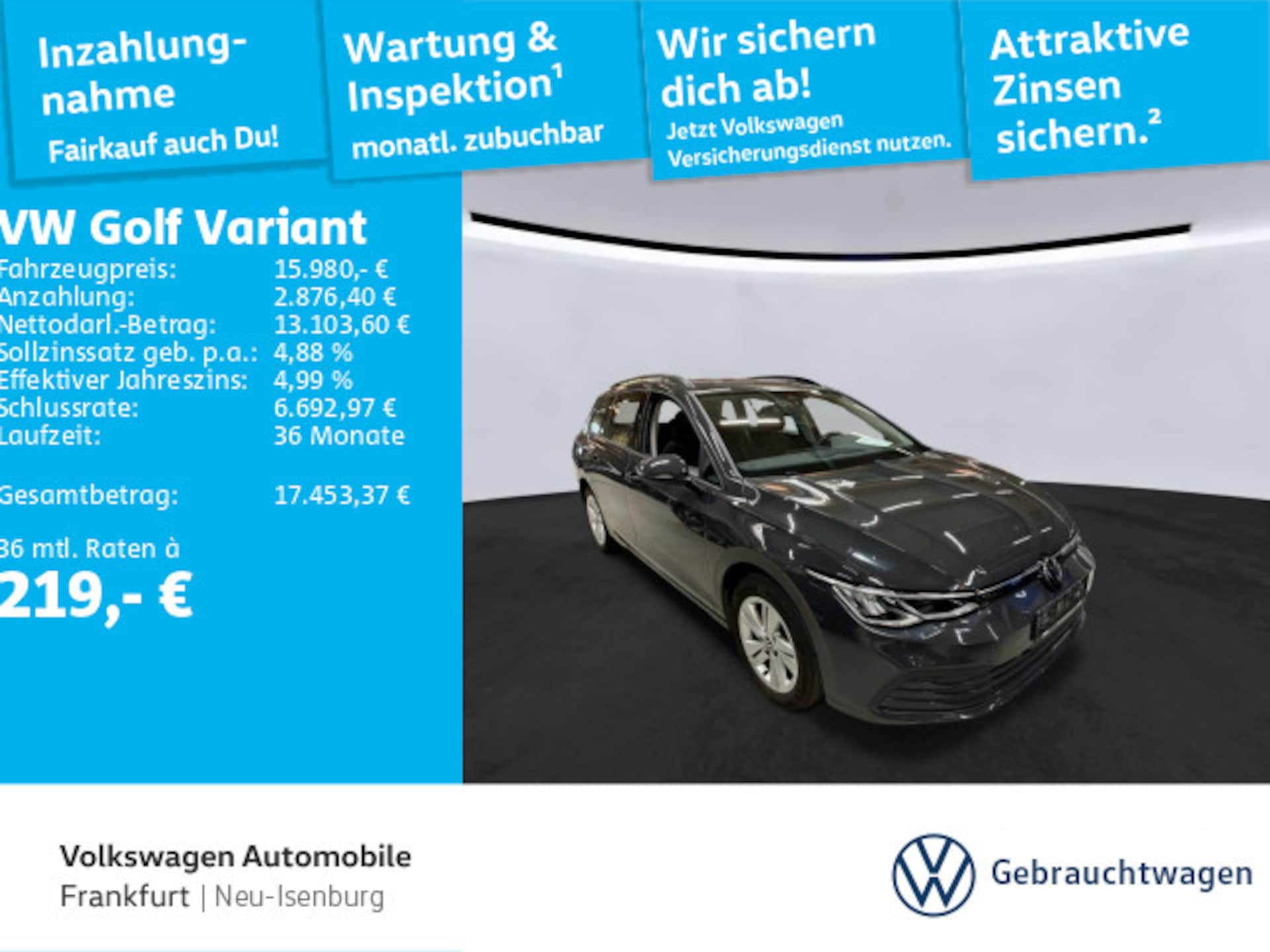 Volkswagen Golf Variant Life