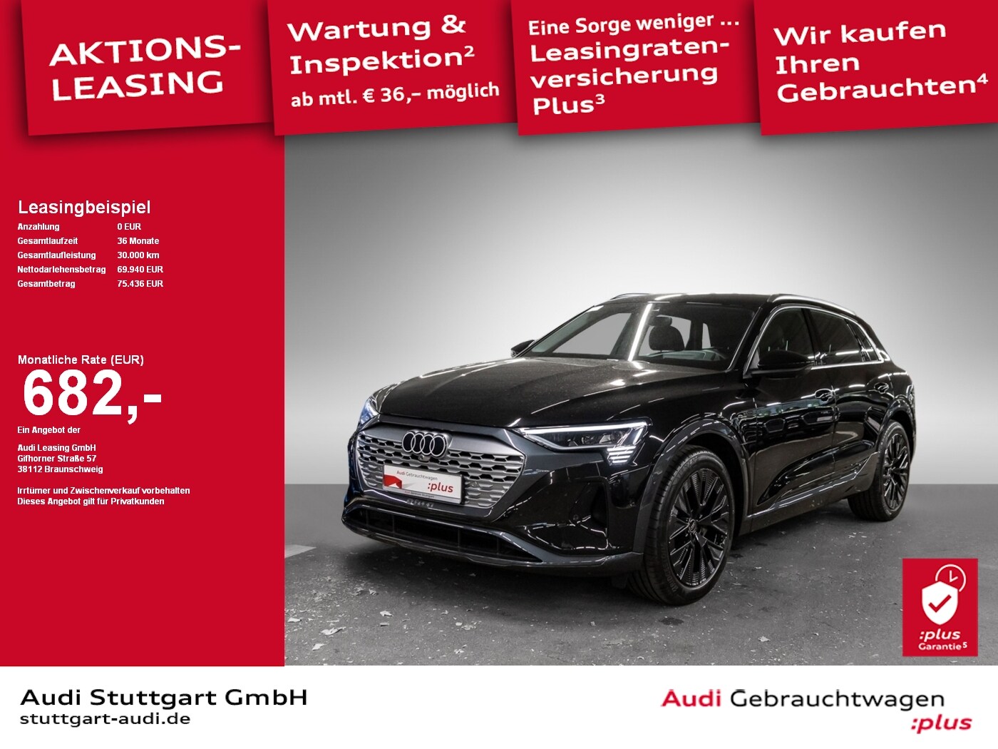 Image about Audi Q8 e-tron advanced 55 e-tron quattro