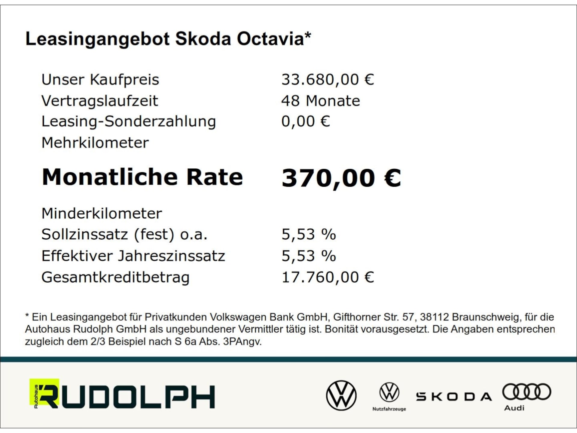 Skoda Octavia Combi Selection