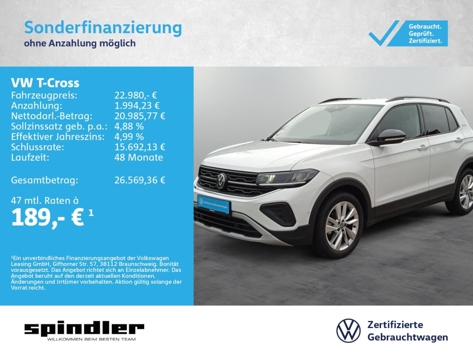 Volkswagen T-Cross Life