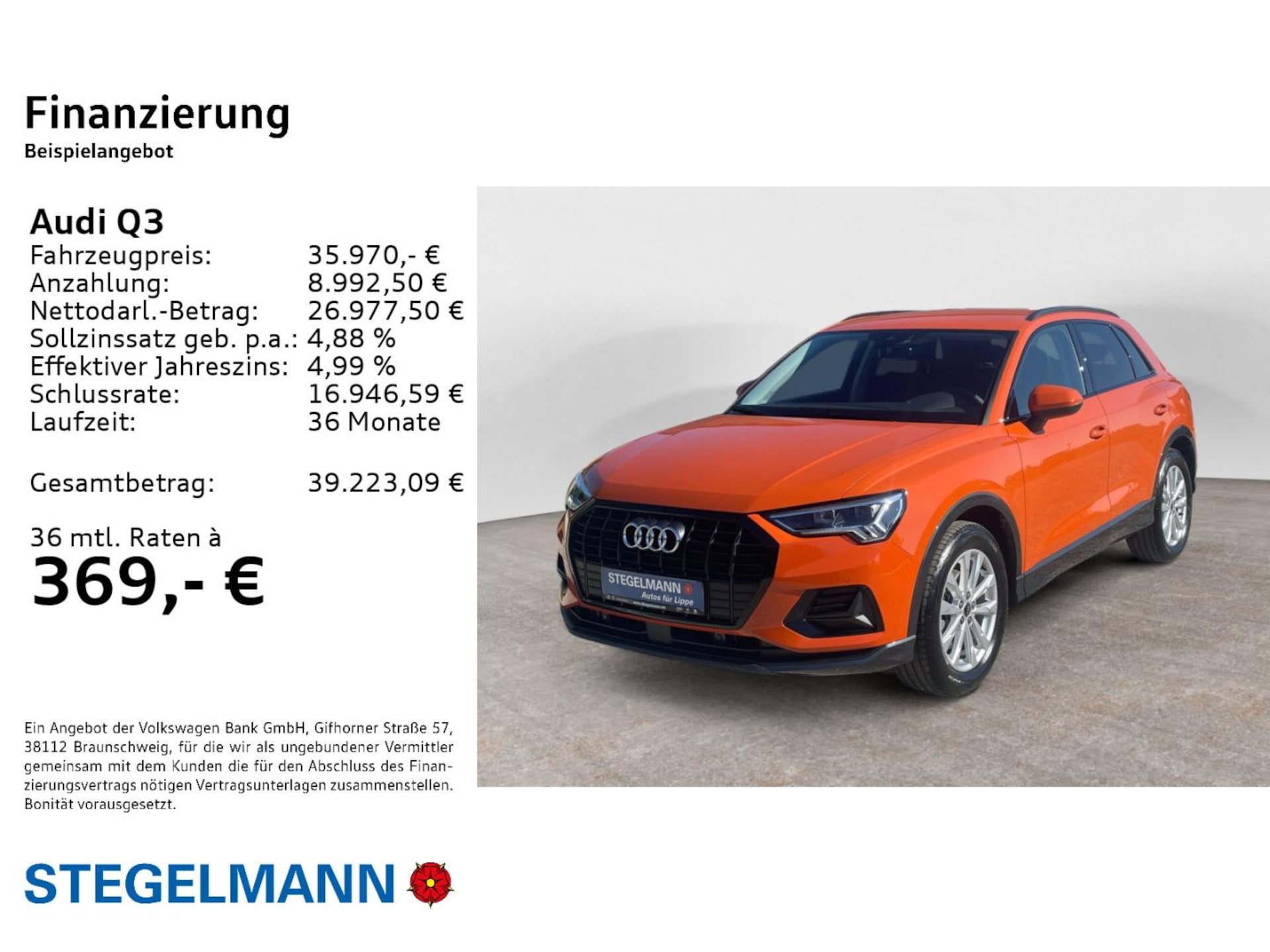 Audi Q3 SUV advanced
