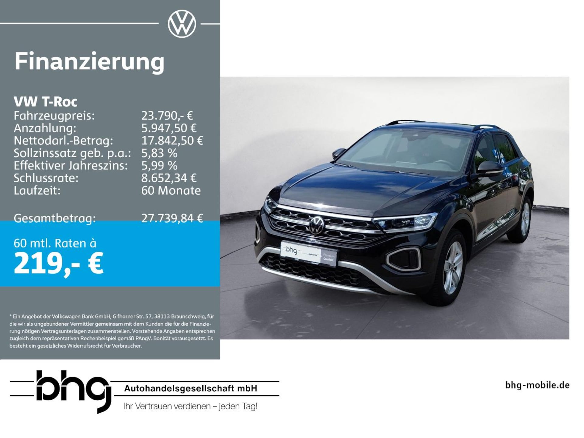 Volkswagen T-Roc Style