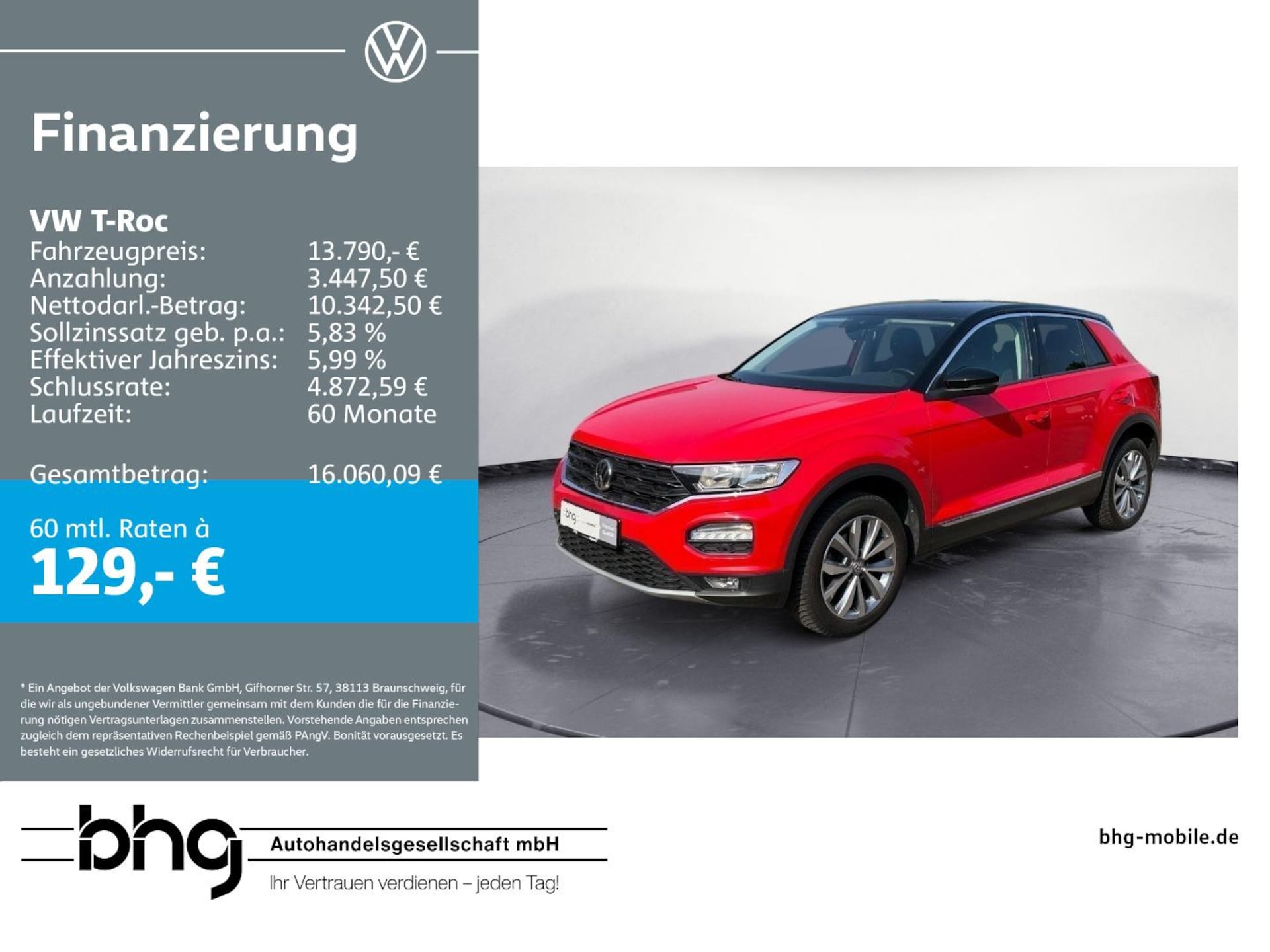 Volkswagen T-Roc Style