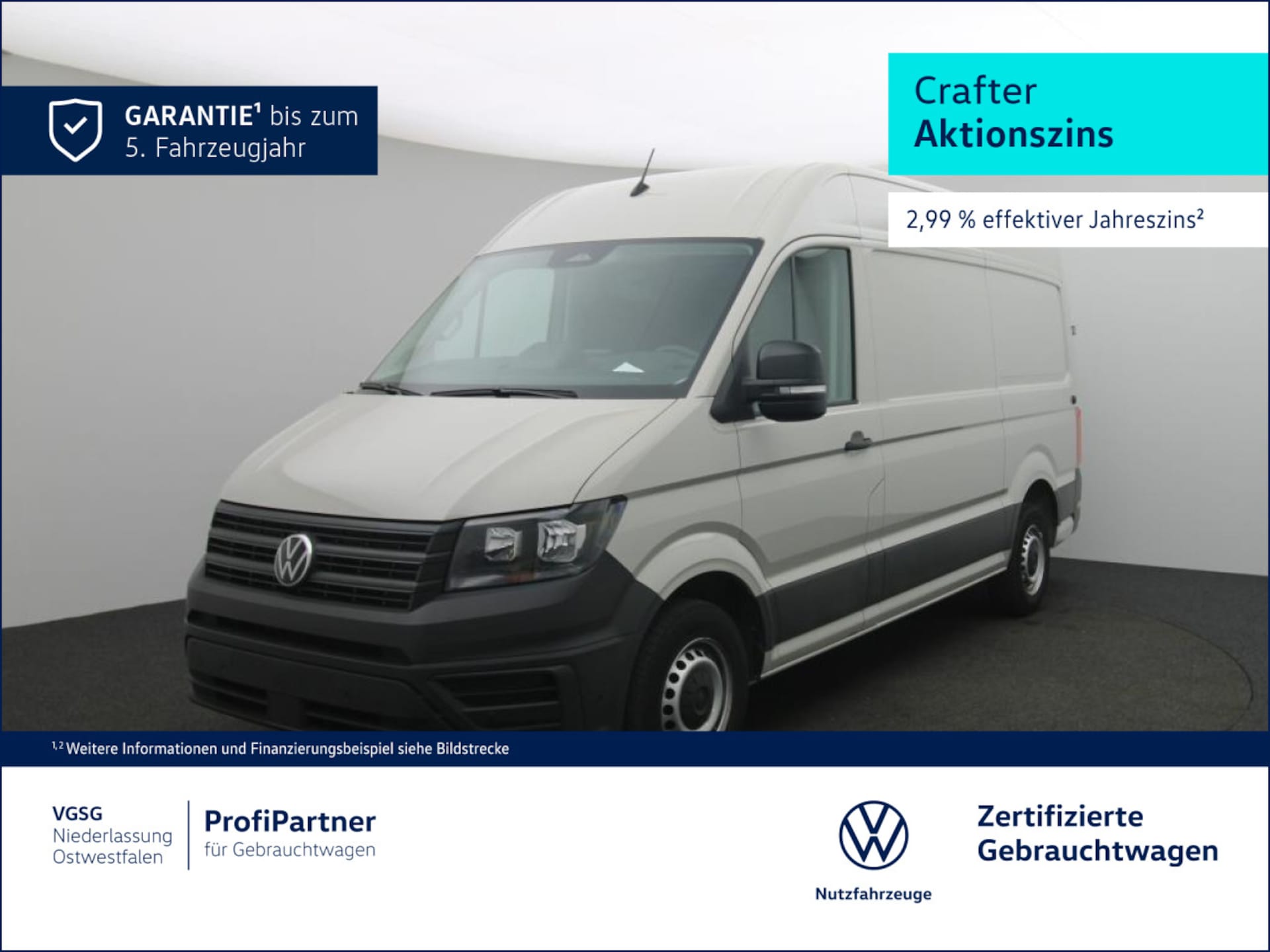 Volkswagen Crafter Kasten mittlerer Radstand