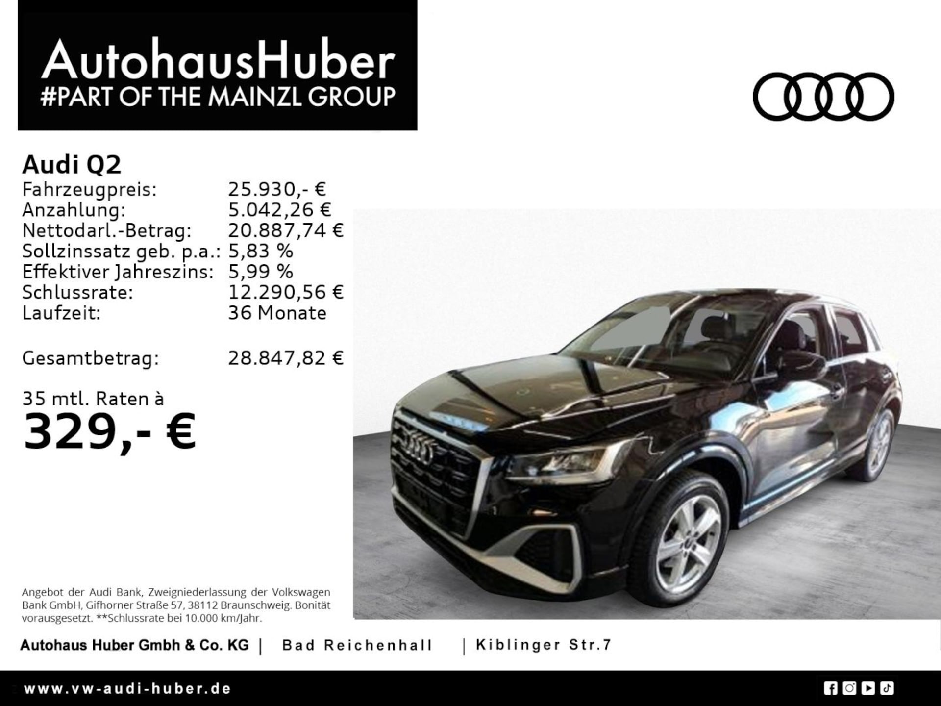 Audi Q2 S line