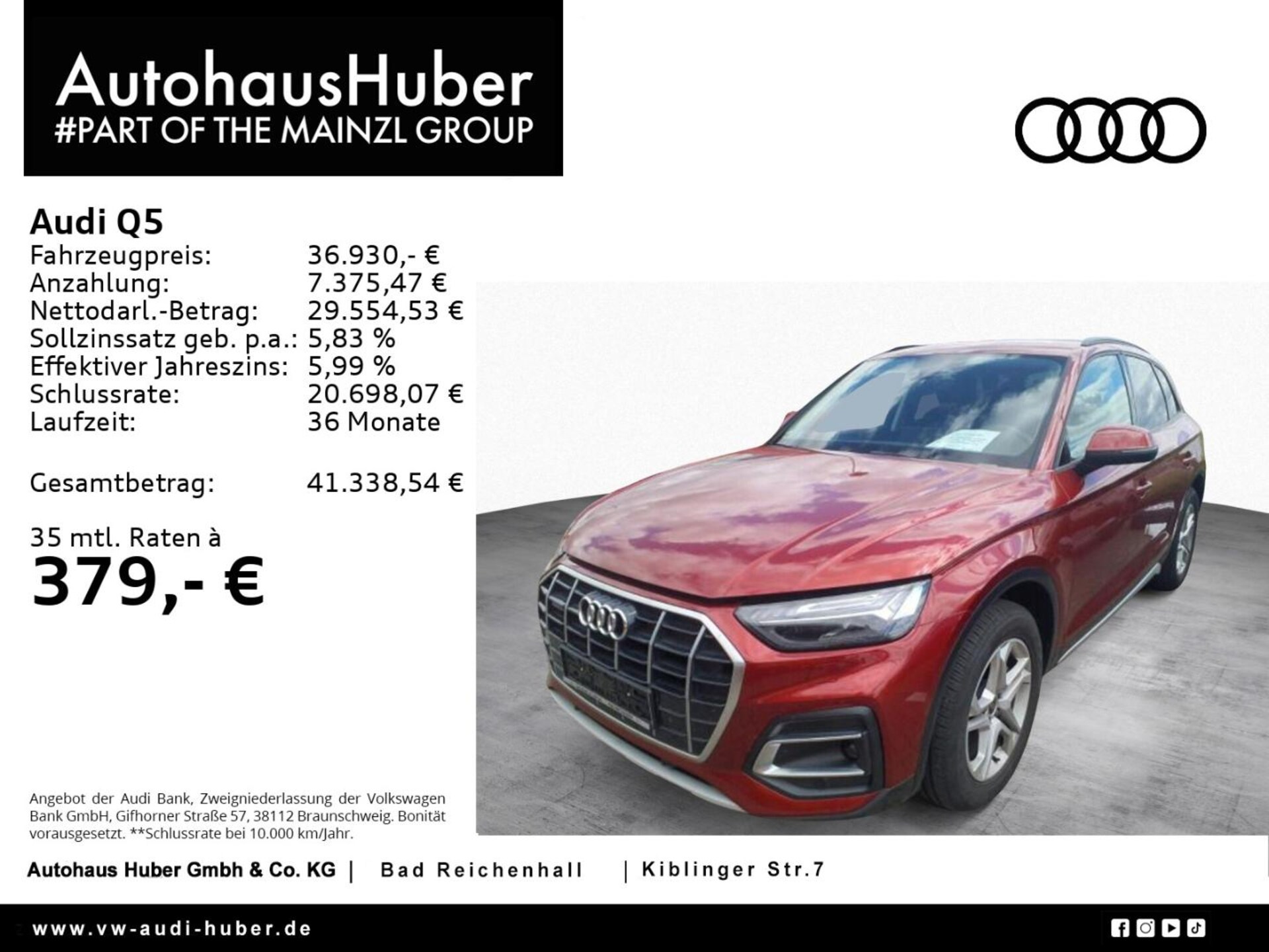 Audi Q5 SUV 2022