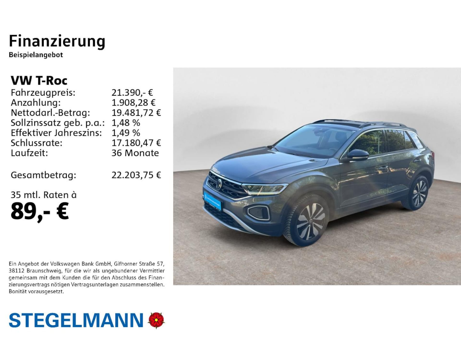 Volkswagen T-Roc Life