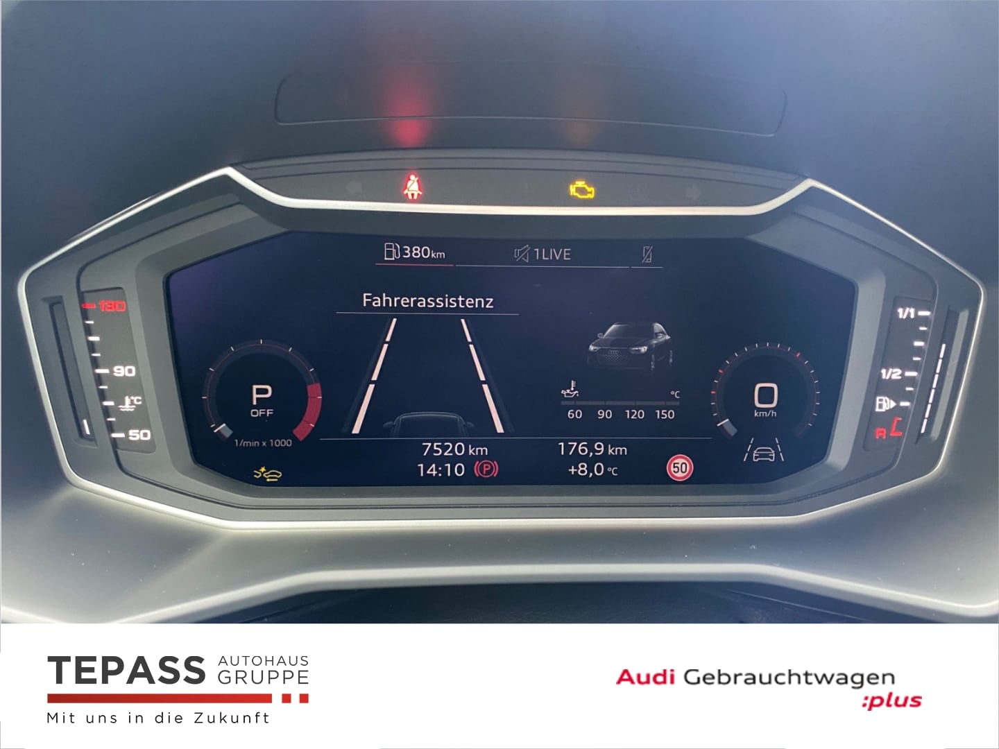 Bild über Audi A1 Sportback advanced 25 TFSI S tronic - für weitere Informationen kontaktieren Sie den Audi Partner