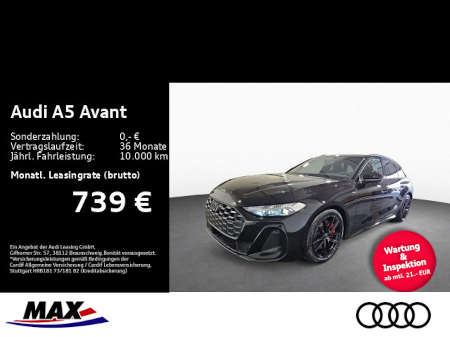 Bild über Audi A5 Avant e-hybrid e-hybrid quattro 220 kW S tronic - für weitere Informationen kontaktieren Sie den Audi Partner