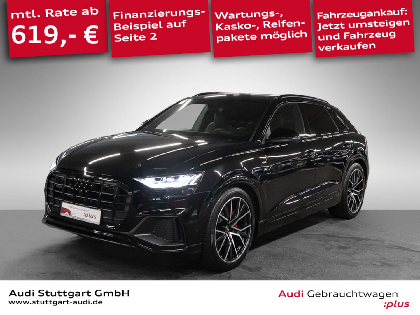 Bild über Audi Q8 50 TDI quattro tiptronic - für weitere Informationen kontaktieren Sie den Audi Partner