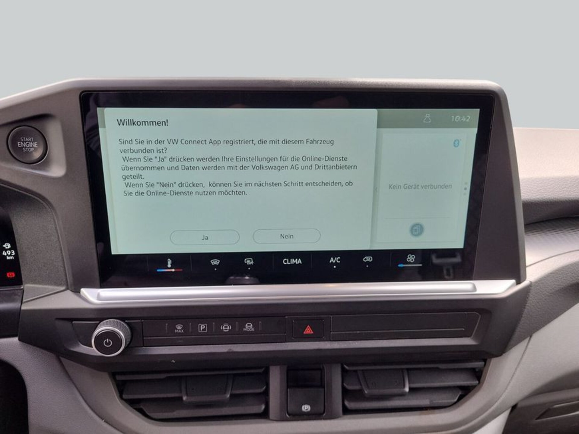 Volkswagen Transporter Kasten kurzer Radstand