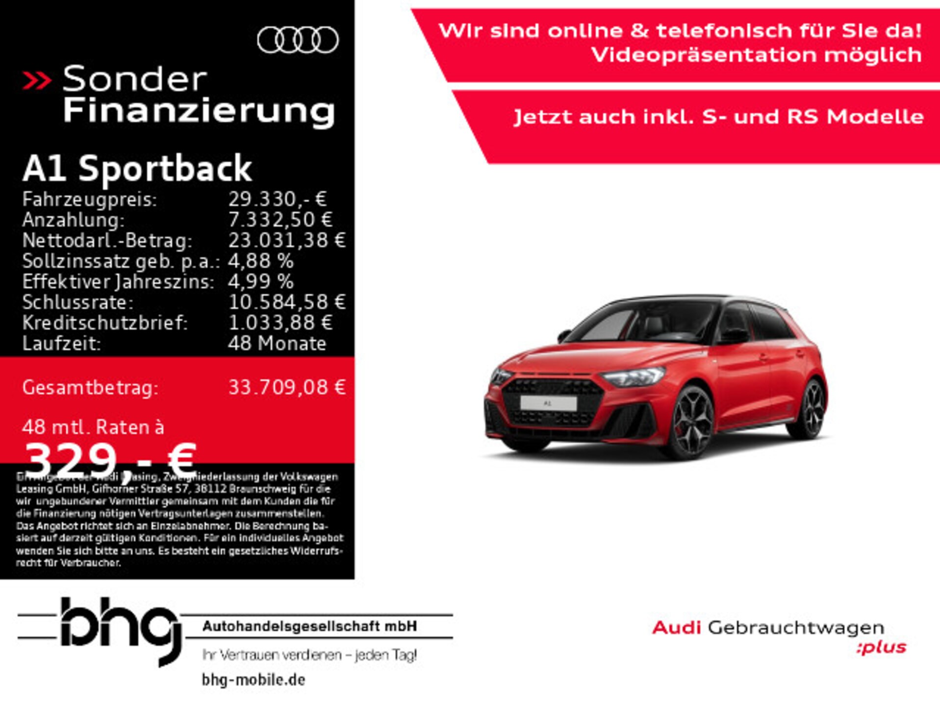 Audi A1 Sportback S line