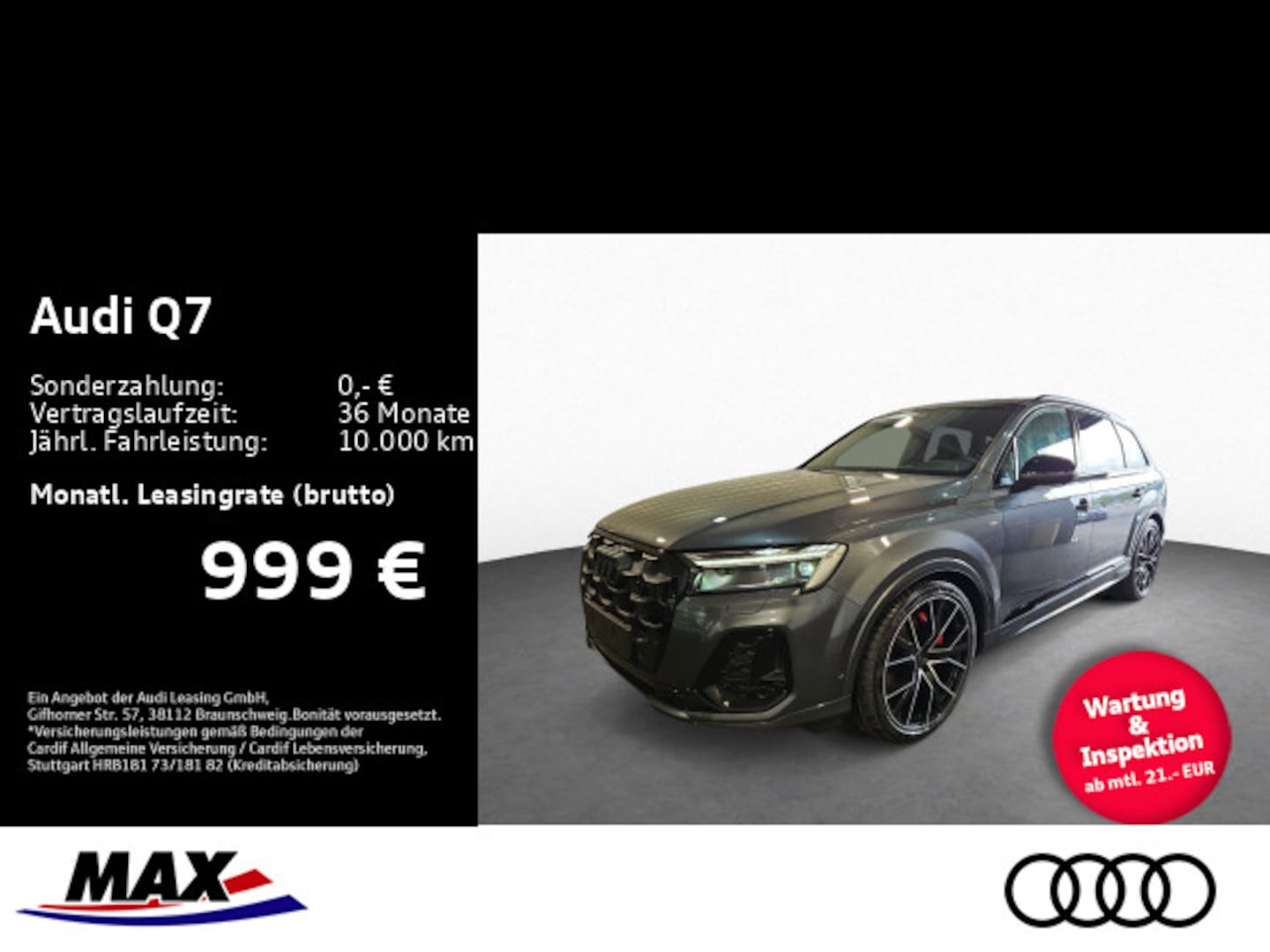 Bild über Audi Q7 SUV S line business TDI quattro 210 kW tiptronic - für weitere Informationen kontaktieren Sie den Audi Partner