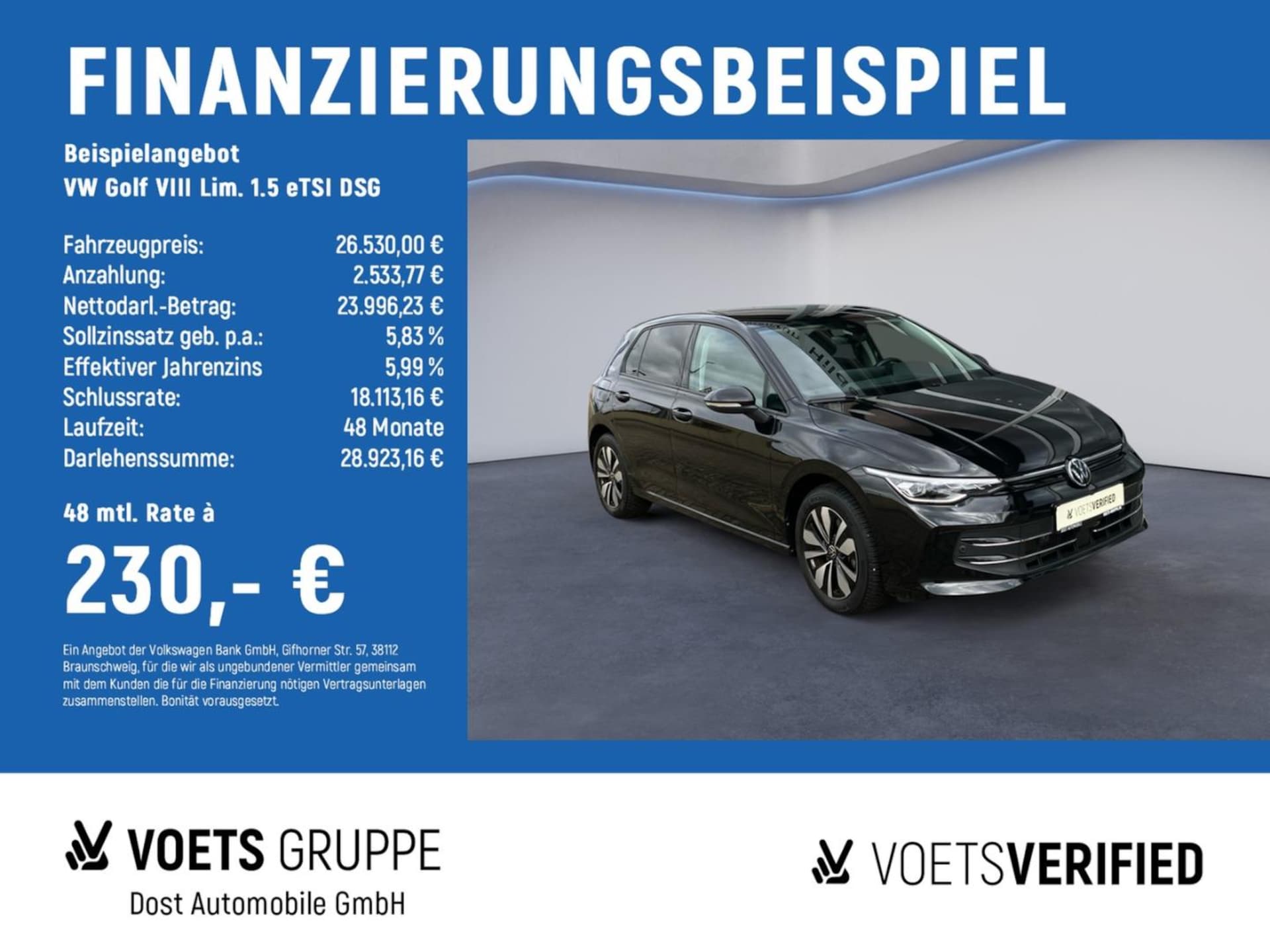 Volkswagen Golf — Volkswagen Golf Golf VIII Lim. 1.5 eTSI DSG Life KAMERA+LED+NAVI