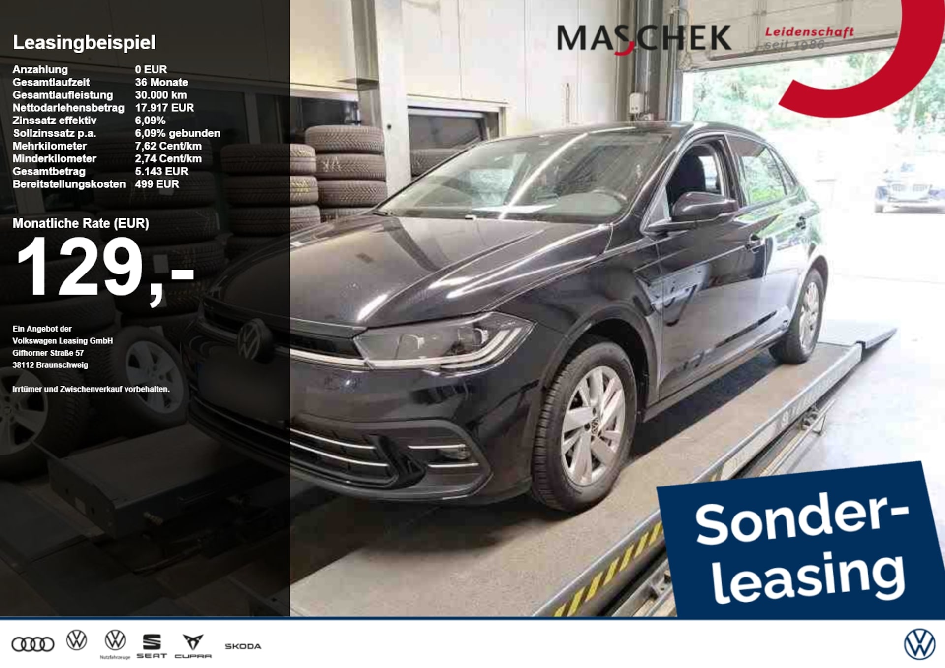 Volkswagen Polo — Volkswagen Polo Style 1.0 TSI DSG Sitzh Matrix Carplay Navi ACC