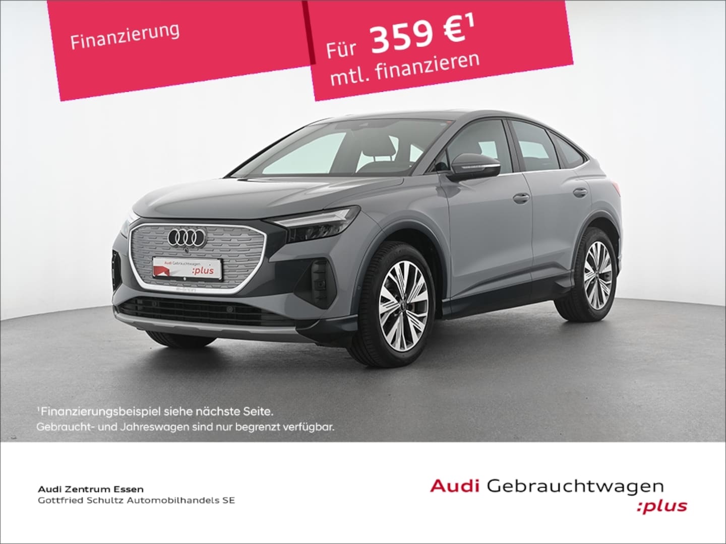 Bild über Audi Q4 Sportback e-tron 40 e-tron - für weitere Informationen kontaktieren Sie den Audi Partner