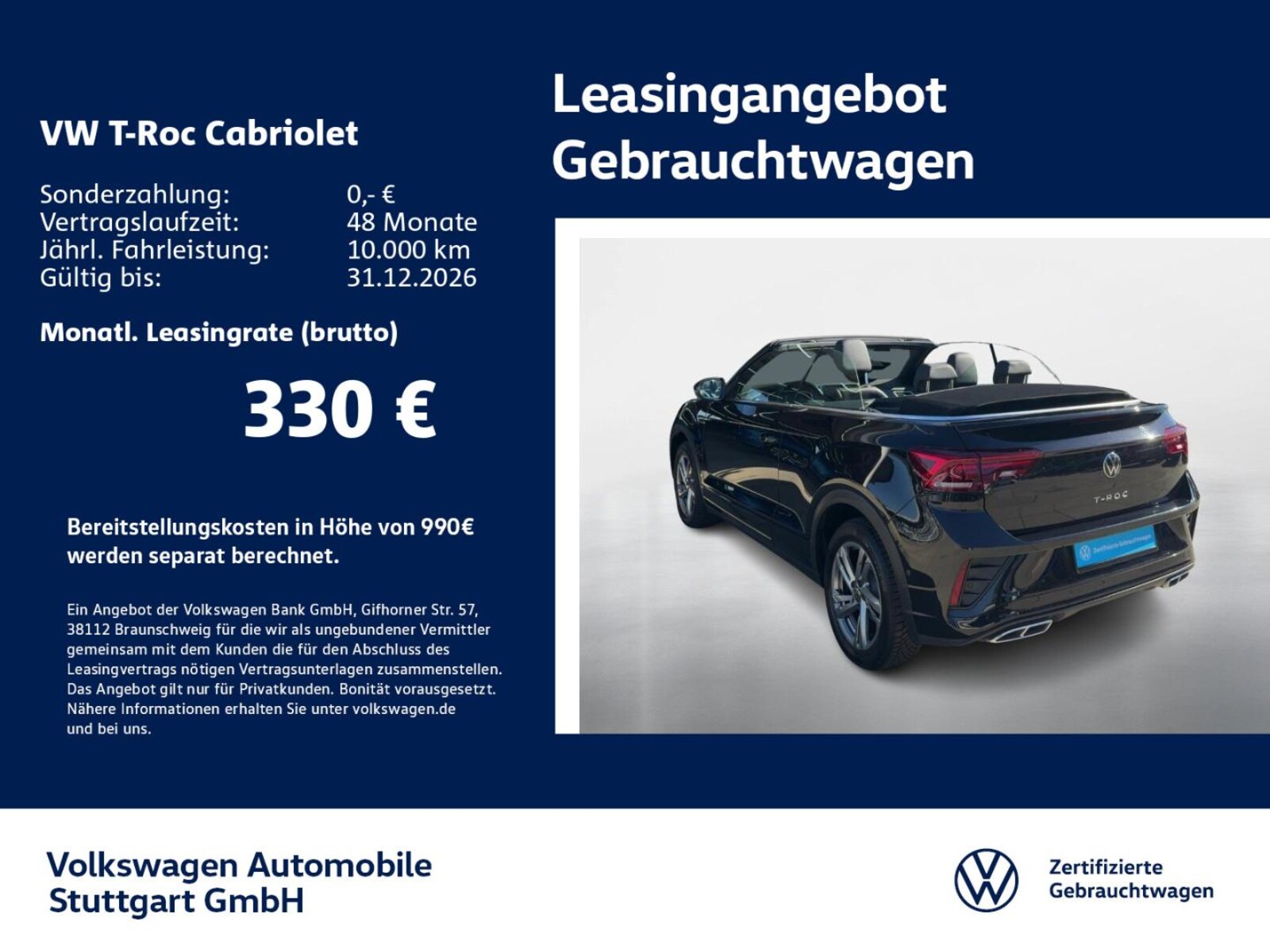 Volkswagen T-Roc Cabriolet – Bild 2