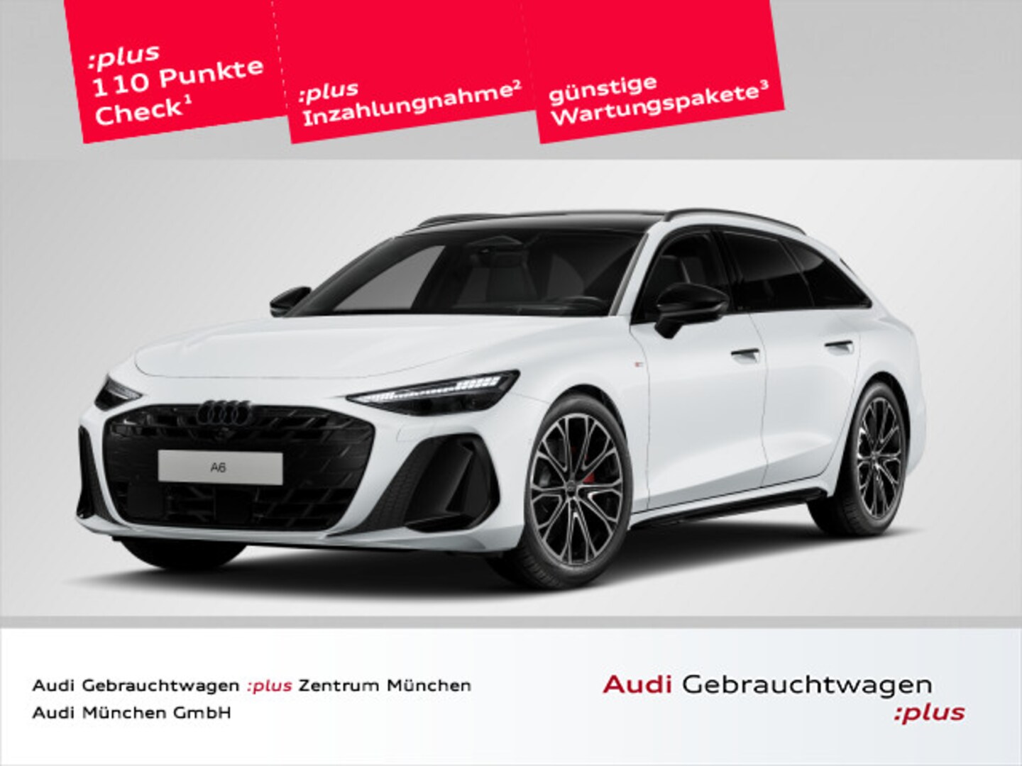 Bild über Audi A6 Avant TFSI 150 kW S tronic - für weitere Informationen kontaktieren Sie den Audi Partner