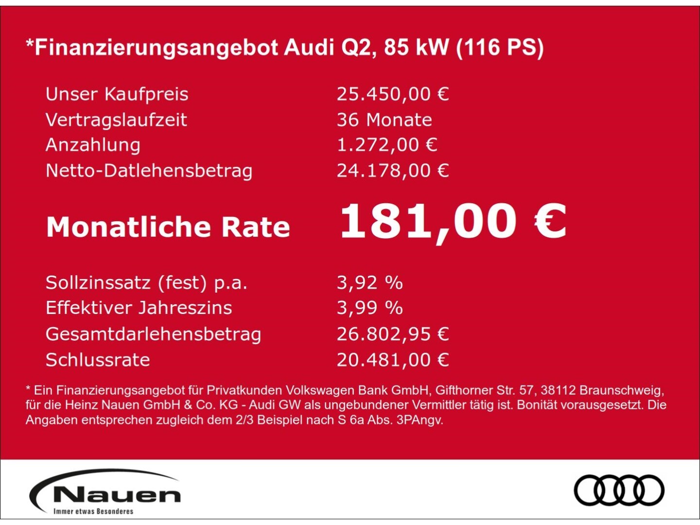 Bild über Audi Q2 S line 30 TFSI Schaltgetriebe - für weitere Informationen kontaktieren Sie den Audi Partner