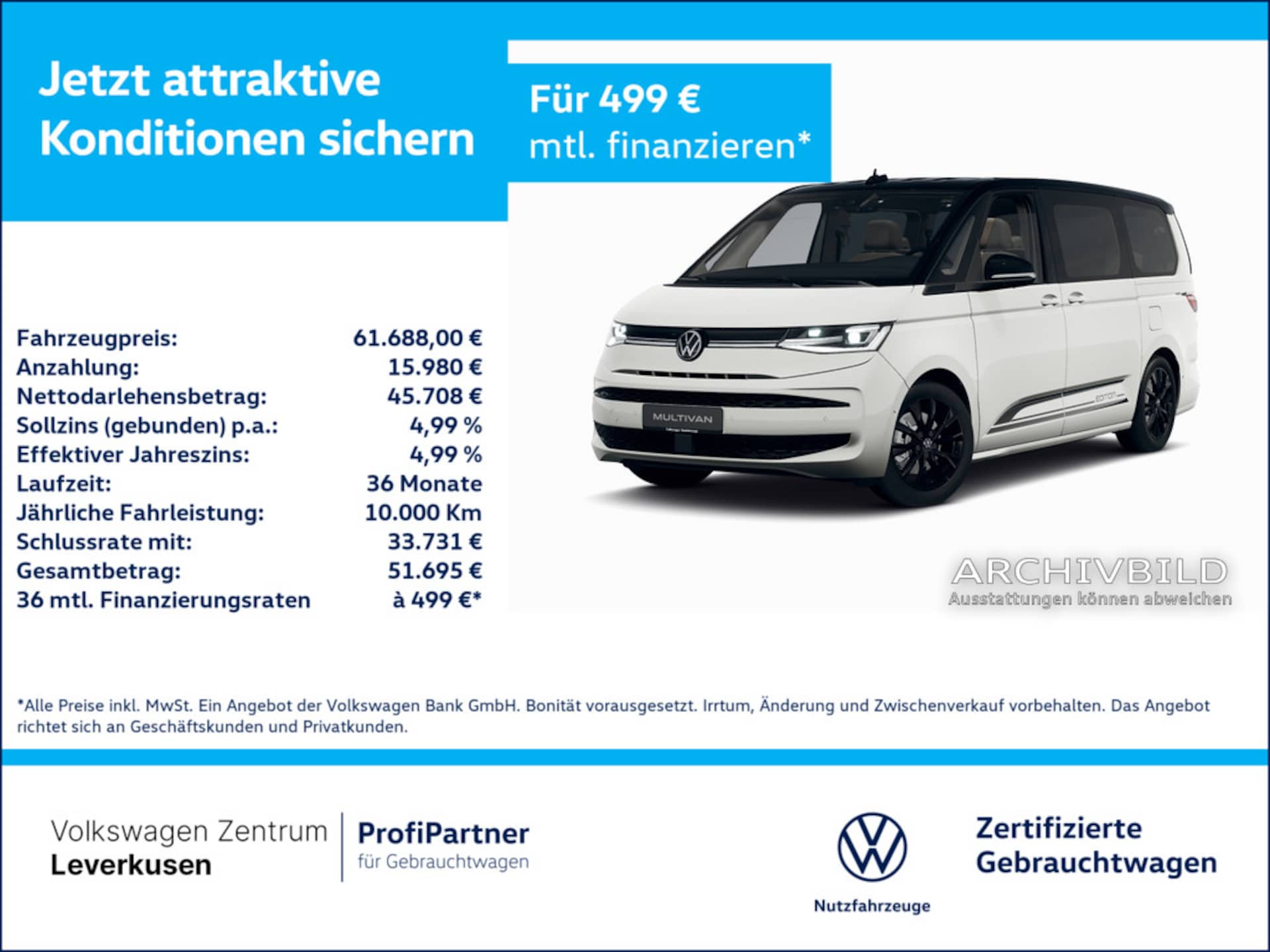 Volkswagen Multivan langversion occasion