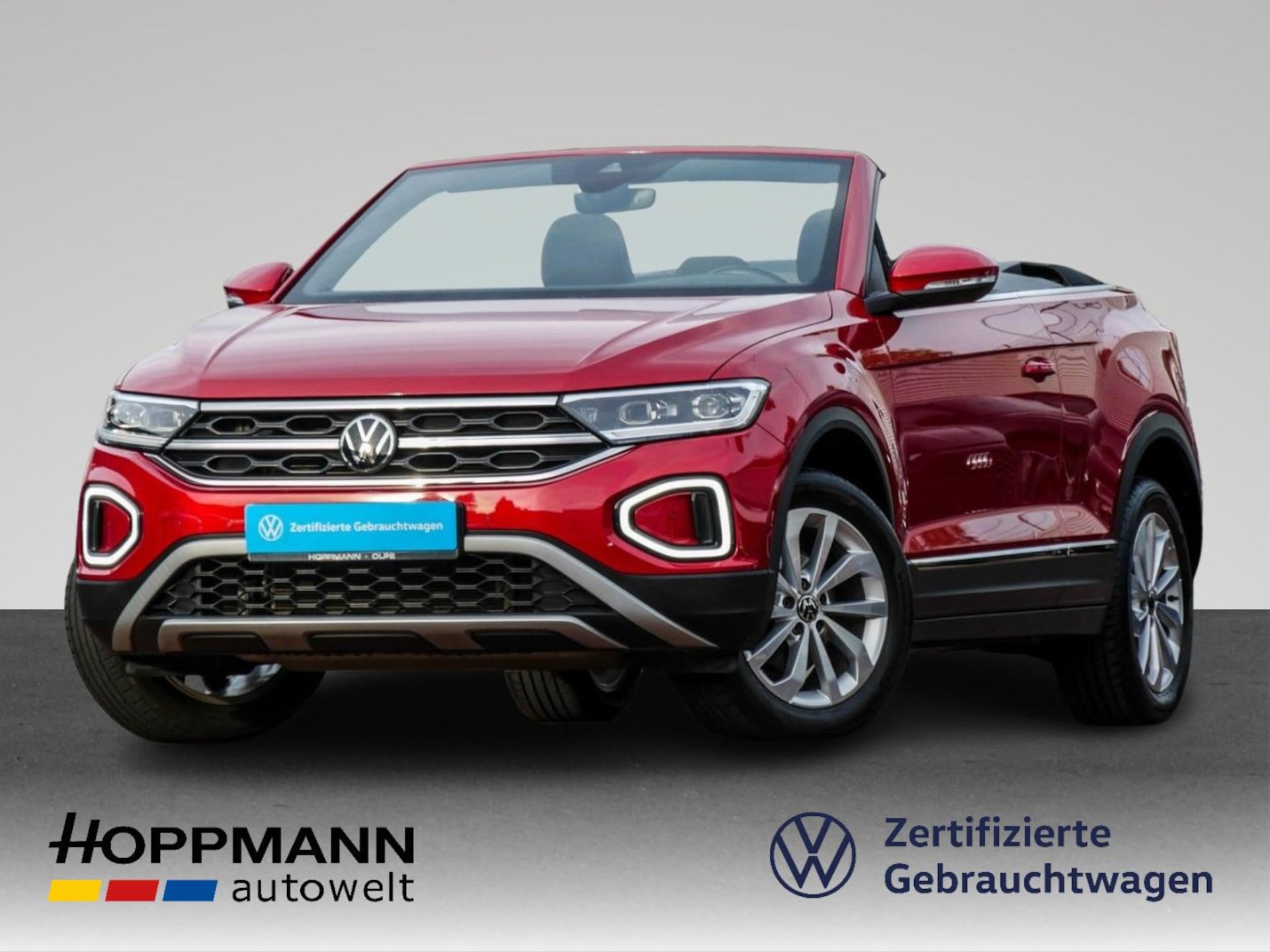 Volkswagen T-Roc Cabriolet — Volkswagen T-Roc Cabriolet T-Roc Cabriolet 1.5 TSI Style AHK STANDHZG NAVI ACC Windschott