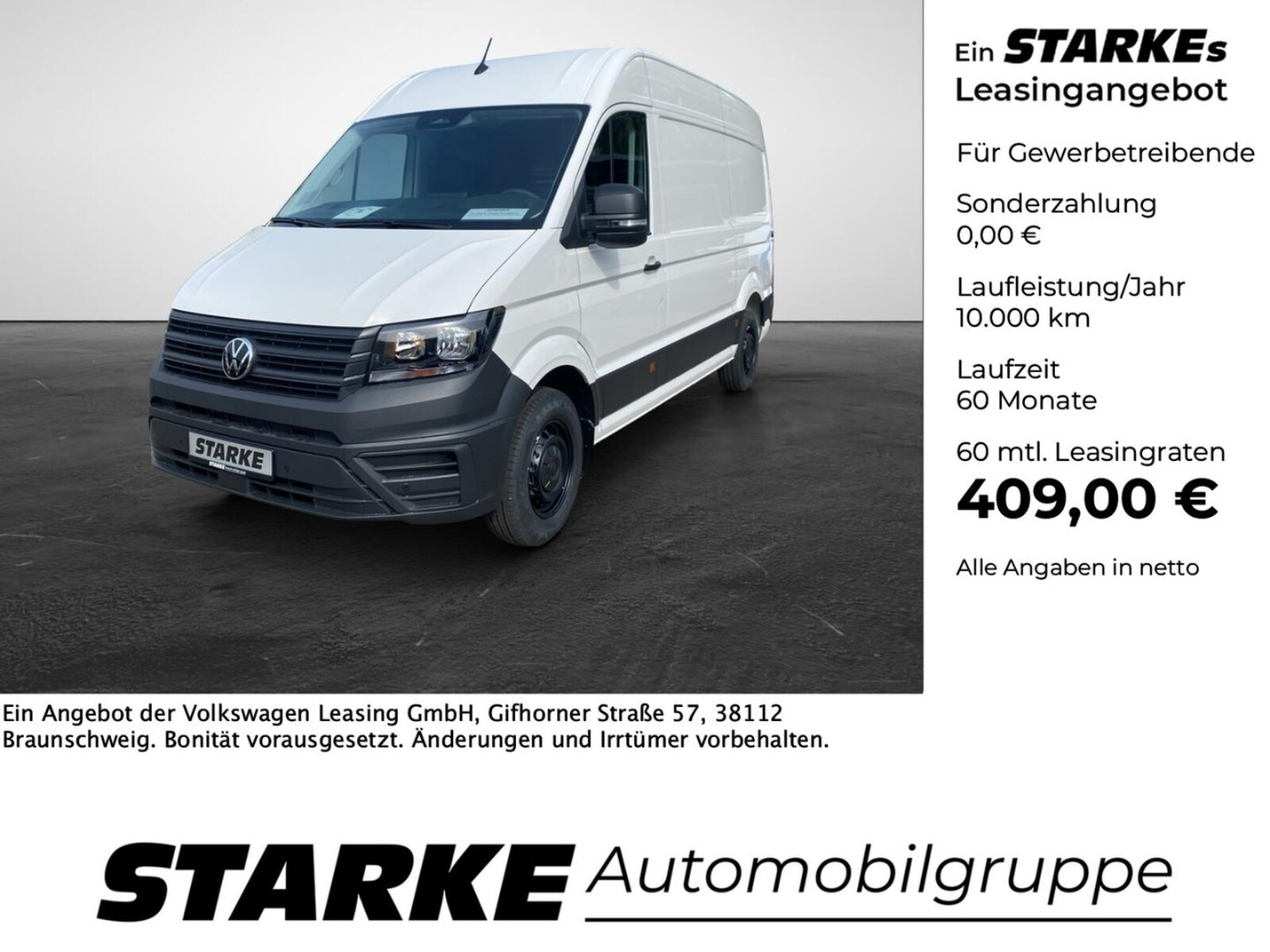 Volkswagen Crafter Kasten mittlerer Radstand