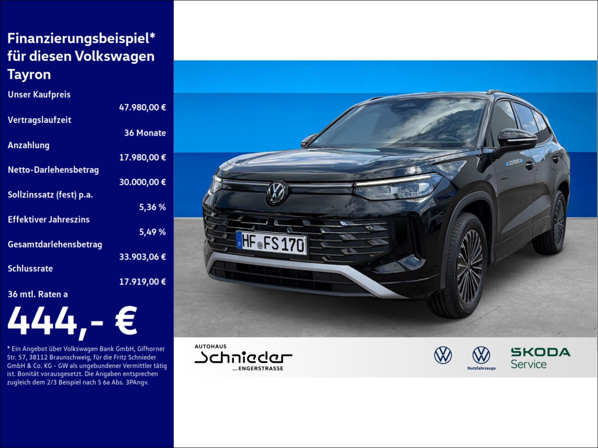 Volkswagen Tayron Elegance