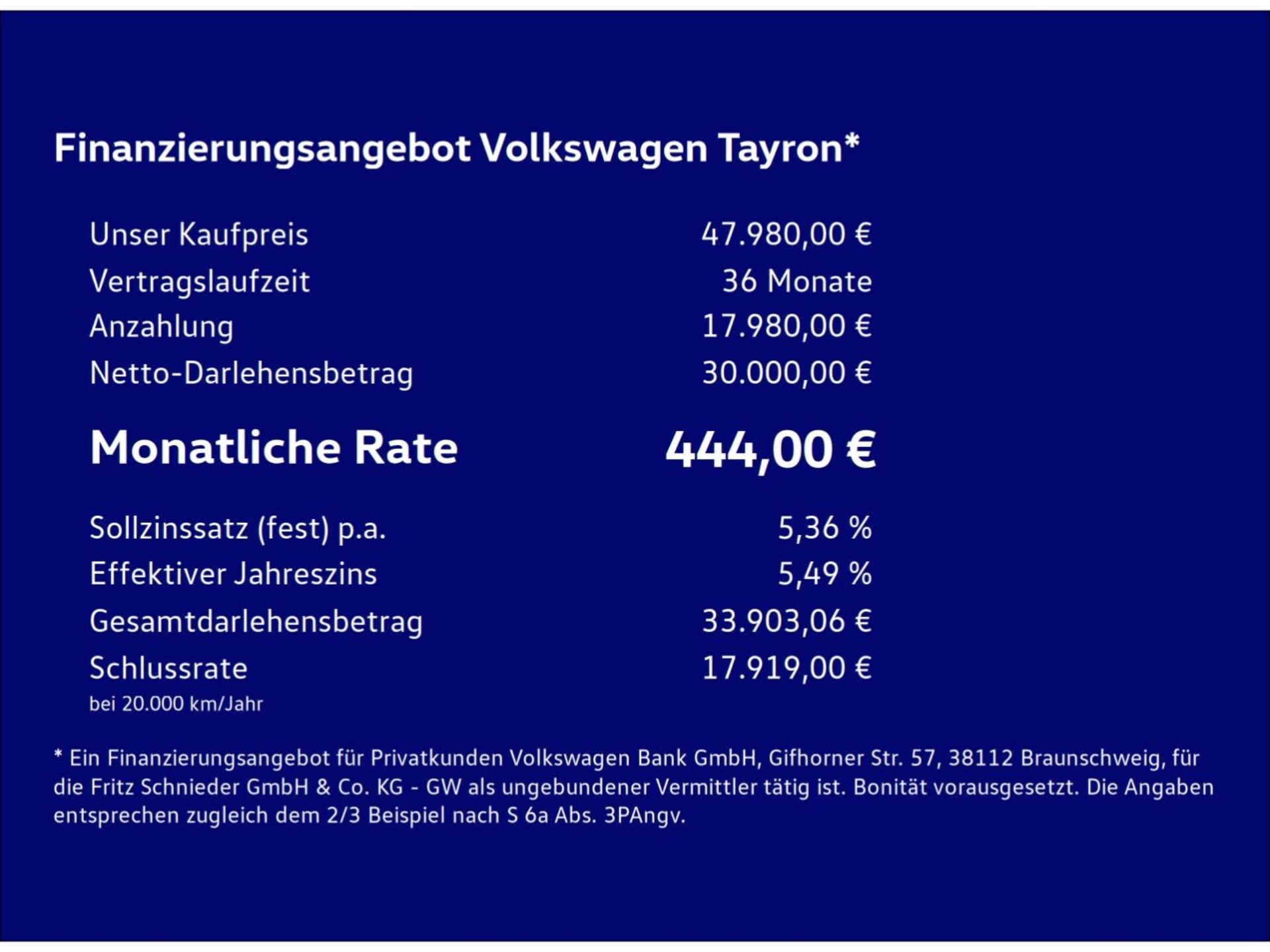 Volkswagen Tayron Elegance