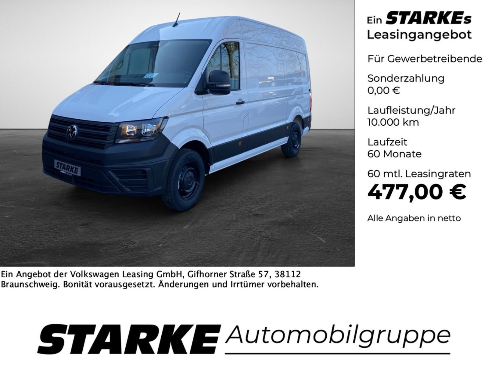 Volkswagen Crafter Kasten mittlerer Radstand
