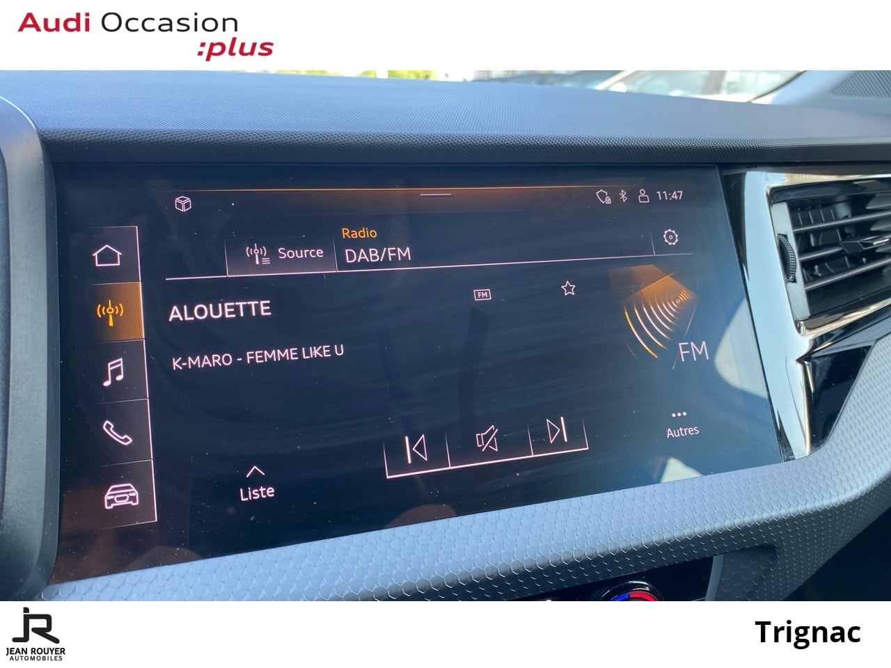 Image about Audi A1 Sportback Advanced 25 TFSI 70 kW (95 ch) S tronic