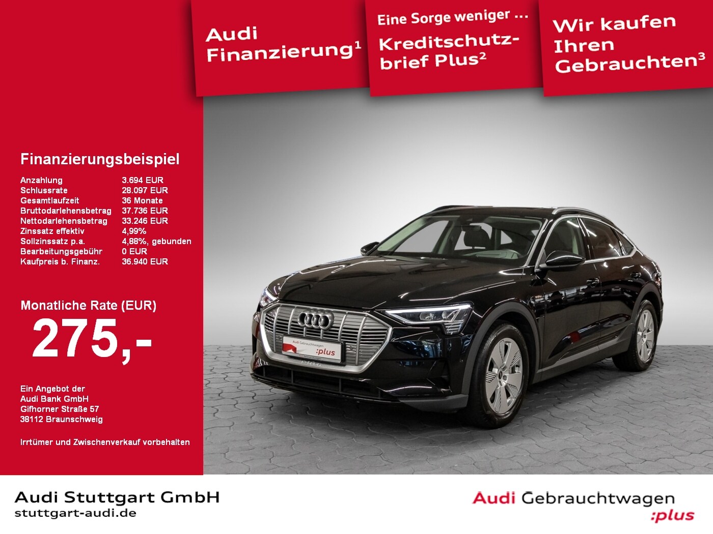 Image about Audi e-tron Sportback 50 quattro
