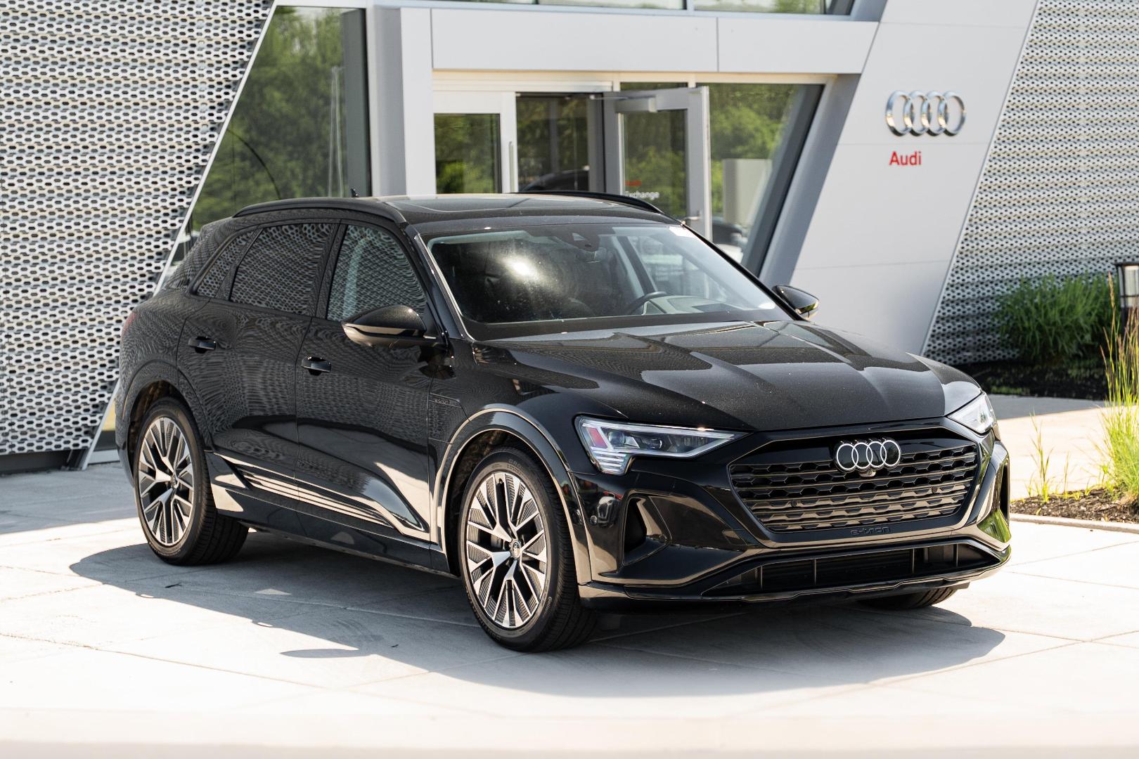 Certified 2024 Audi Q8 e-tron Prestige with VIN WA16ABGE3RB005497 for sale in St. Charles, IL