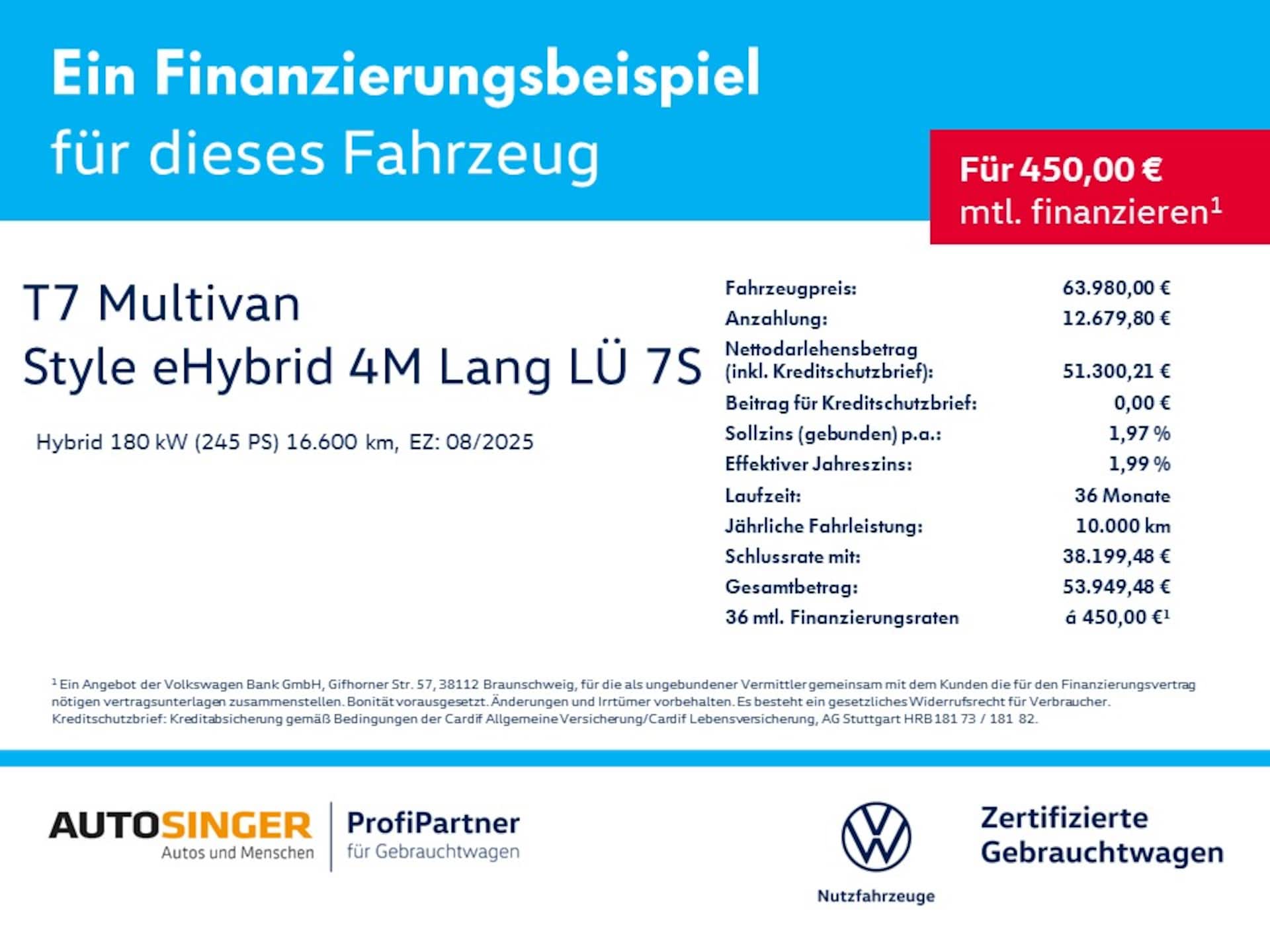 Volkswagen Multivan Langversion Style