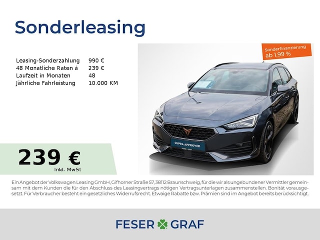 CUPRA Leon Sportstourer 1.5 eTSI DSG ACC LED Navi PDC (12106)