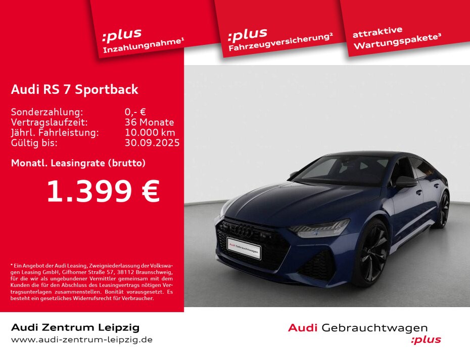 Image about Audi RS 7 Sportback quattro tiptronic