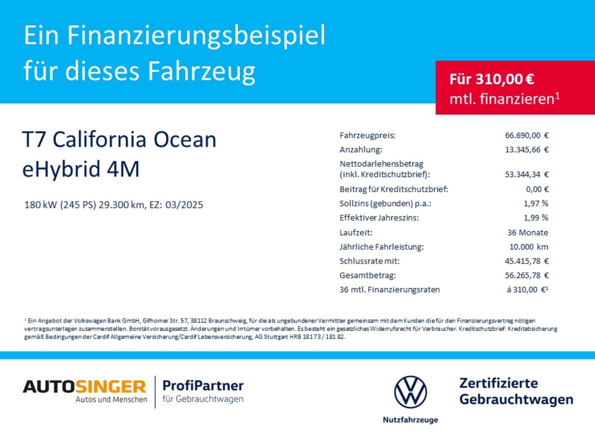 Volkswagen California Ocean