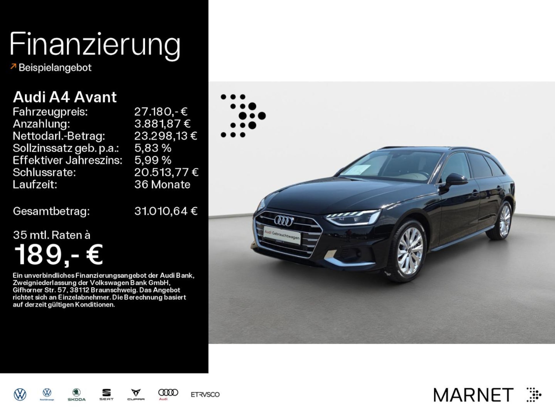 Audi A4 Avant Advanced