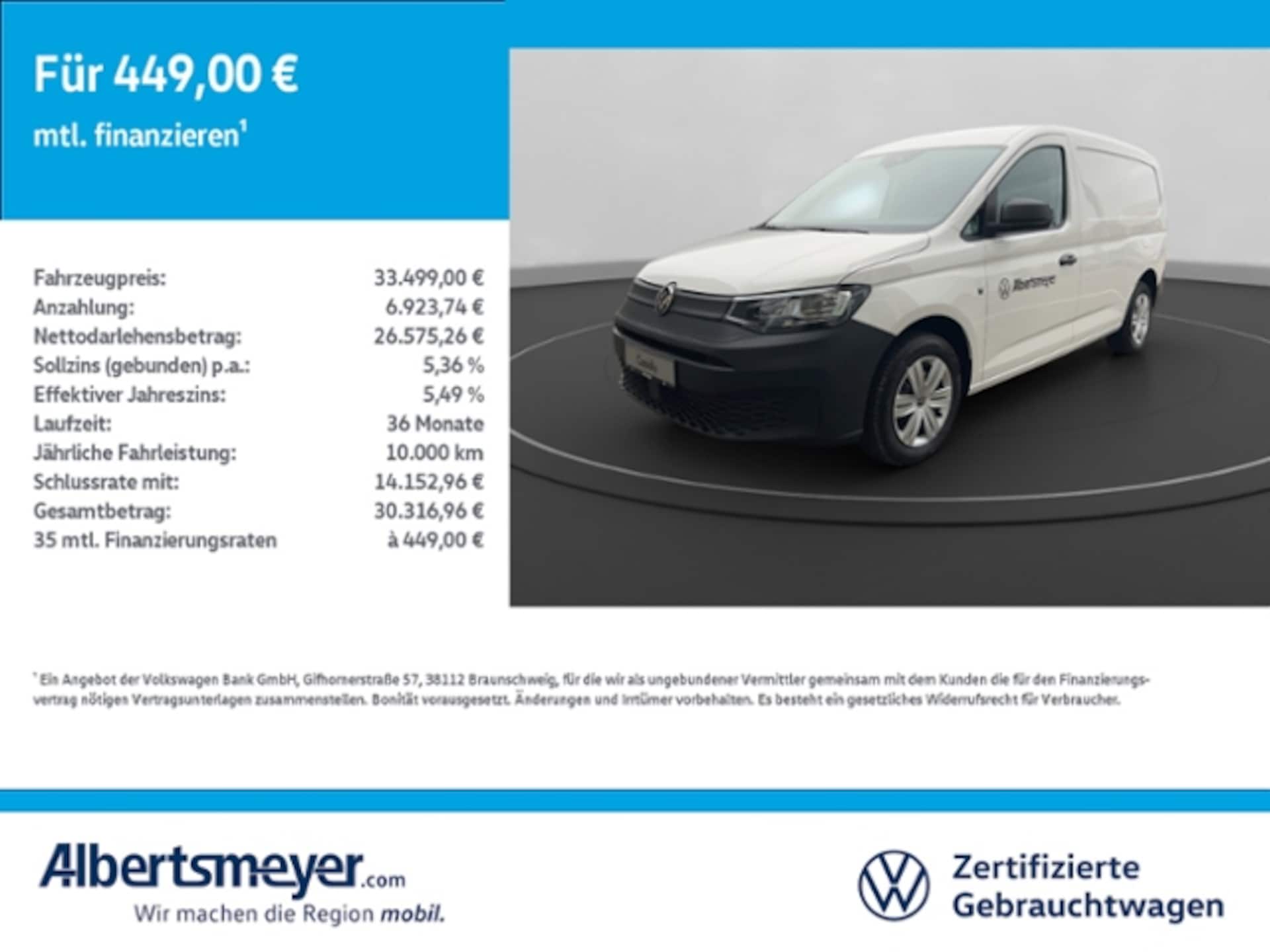 Volkswagen Caddy Maxi Cargo